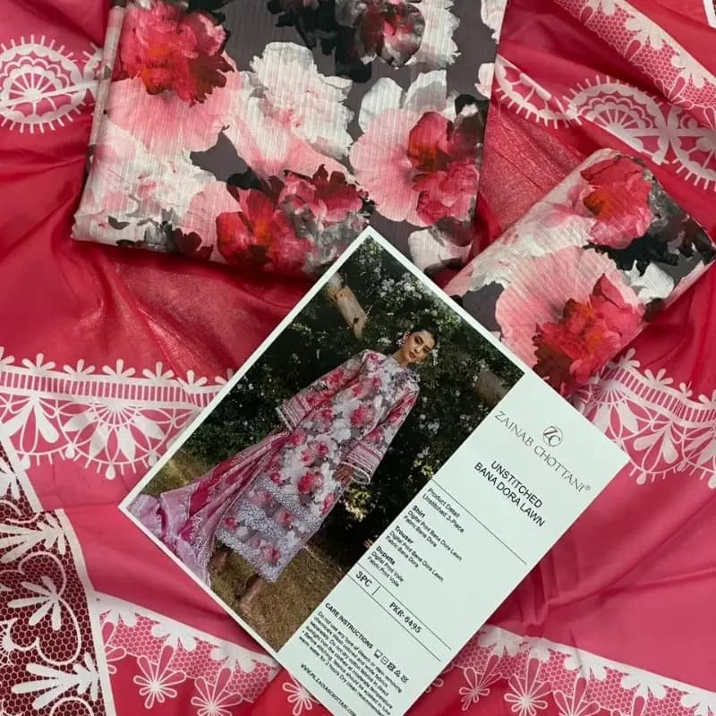 Zainab Chottani ORIGANL BANA DORA LAWN