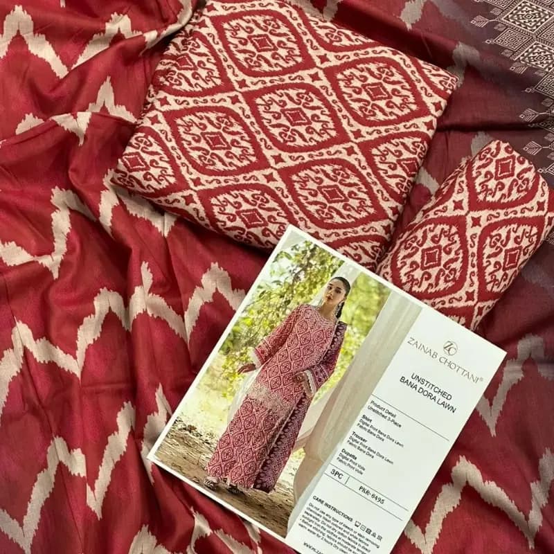 Zainab Chottani ORIGANL BANA DORA LAWN