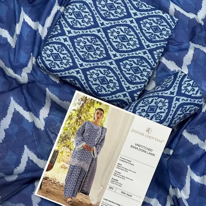 Zainab Chottani ORIGANL BANA DORA LAWN