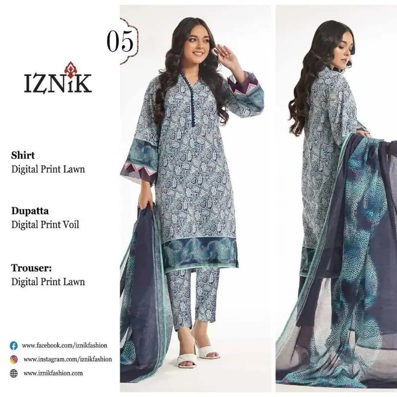 IZNiK LAWN SUPREME COLLECTIONS